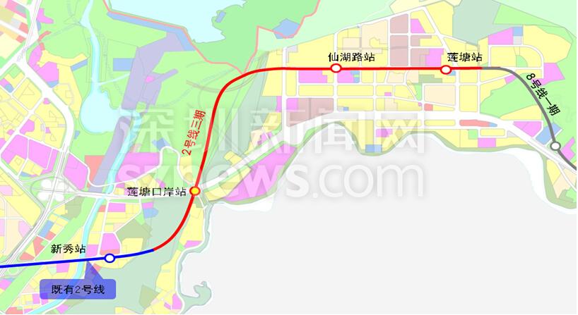 深圳地鐵2號(hào)線東延段（站點(diǎn)、線路圖、開通時(shí)間、最新消息）